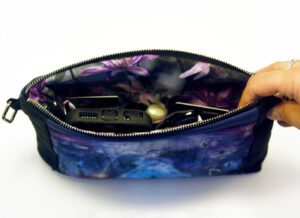 Interior view of the Spiral Goddess Enchanted Bag