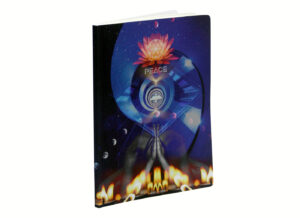 Front view of the Peace journal