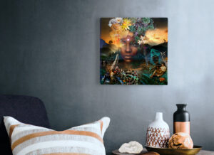 Earth Goddess - Giclée paper print