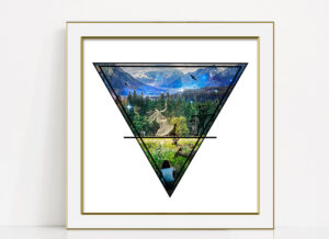 Earth Element 1 - Giclée print