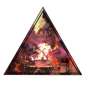 Fire element giclée print