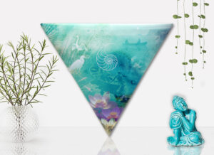 Water Element 1 - Giclée canvas print