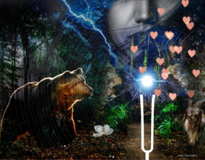 Follow the Frequency ~ Collage Art