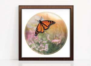 Monarch Love - Giclée print