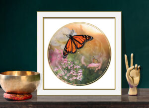 Monarch Love - Giclée print
