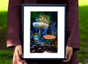 Mycellium Mother - Giclée paper print