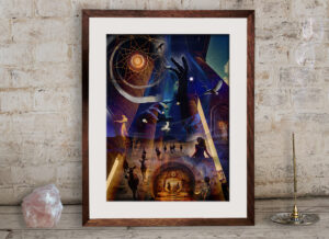 Planetary Alignment ~ Giclée paper print