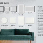 Print Size Guide - Available Paper & Canvas prints sizes