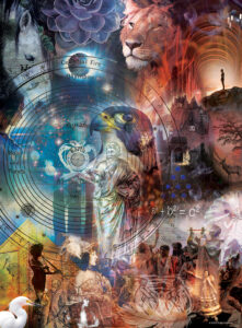 Pythagarus ~ Collage Art