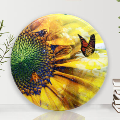 Sunflower Power - Giclée canvas print