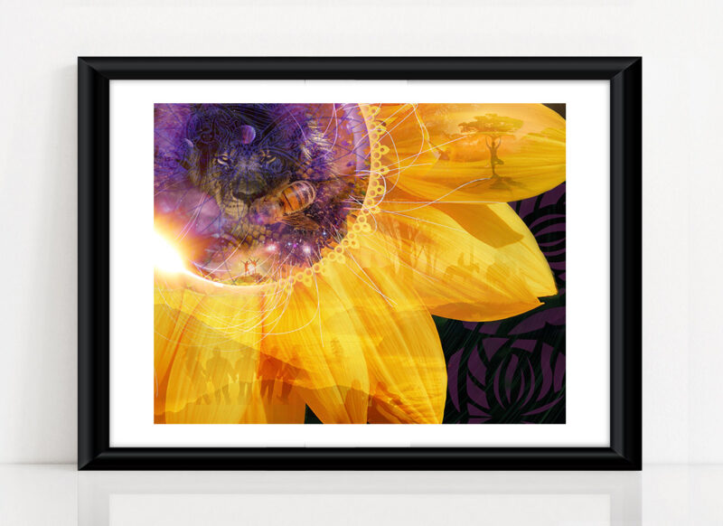 Summer Flower Magic - Giclée print