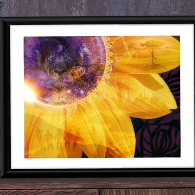 Summer Flower Magic - Giclée print