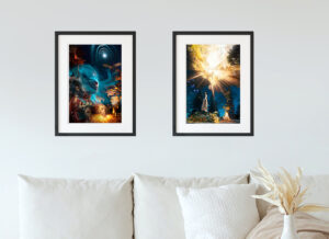 The Dog Star and the Summer Solstice Sun Beauties - Giclée paper prints